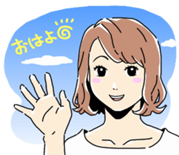 Lady's Talk Sticker sticker #2820104