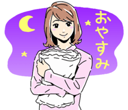 Lady's Talk Sticker sticker #2820105