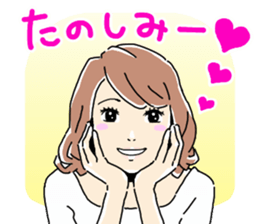 Lady's Talk Sticker sticker #2820106