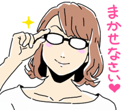 Lady's Talk Sticker sticker #2820107