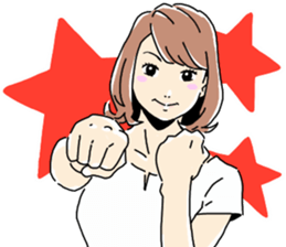 Lady's Talk Sticker sticker #2820111