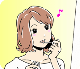 Lady's Talk Sticker sticker #2820117