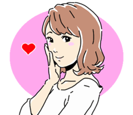 Lady's Talk Sticker sticker #2820124