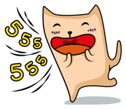 Neko colorful gang sticker #2820179