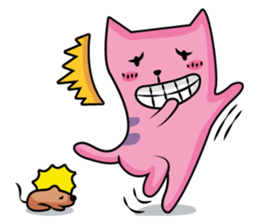 Neko colorful gang sticker #2820180