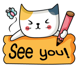 Neko colorful gang sticker #2820186