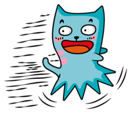 Neko colorful gang sticker #2820189