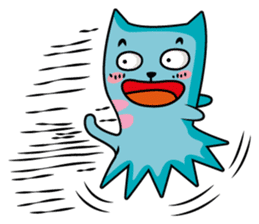 Neko colorful gang sticker #2820189