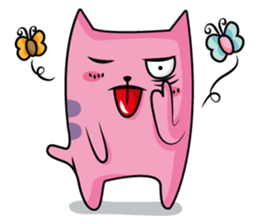 Neko colorful gang sticker #2820193