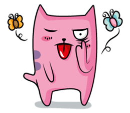 Neko colorful gang sticker #2820193