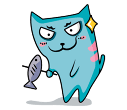 Neko colorful gang sticker #2820199