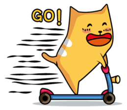 Neko colorful gang sticker #2820200