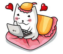 Neko colorful gang sticker #2820201