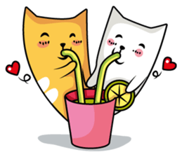 Neko colorful gang sticker #2820205