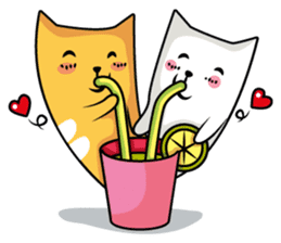 Neko colorful gang sticker #2820205