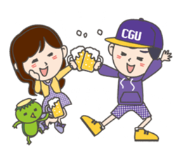 Student council of CGU Original Sticker sticker #2820463