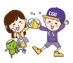 Student council of CGU Original Sticker sticker #2820463