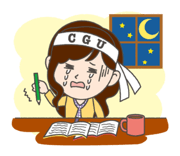 Student council of CGU Original Sticker sticker #2820472
