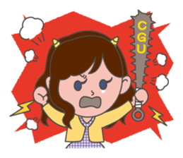 Student council of CGU Original Sticker sticker #2820473