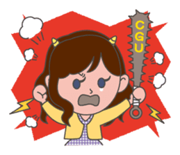 Student council of CGU Original Sticker sticker #2820473