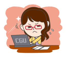 Student council of CGU Original Sticker sticker #2820482