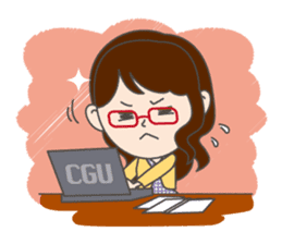 Student council of CGU Original Sticker sticker #2820482