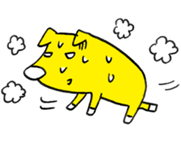 Minna no buta sticker #2821153