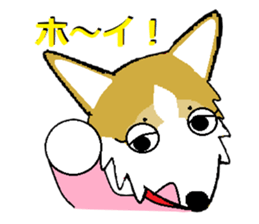 BOWWOW CORGIS! sticker #2822070
