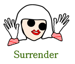 Modern snow fairy sticker #2822094