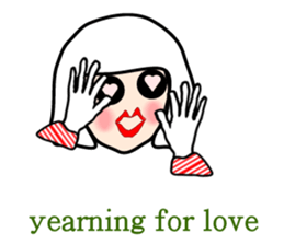 Modern snow fairy sticker #2822101