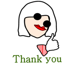 Modern snow fairy sticker #2822105