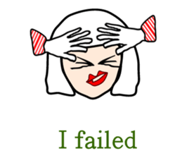 Modern snow fairy sticker #2822107