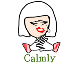 Modern snow fairy sticker #2822108