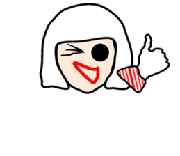 Modern snow fairy sticker #2822109