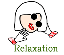 Modern snow fairy sticker #2822114