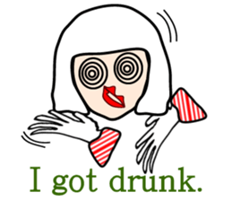 Modern snow fairy sticker #2822115