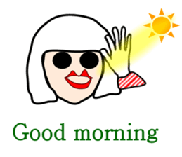 Modern snow fairy sticker #2822121