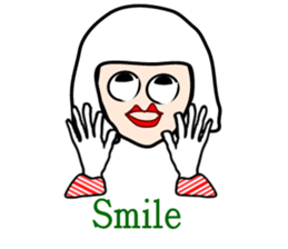 Modern snow fairy sticker #2822126