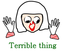 Modern snow fairy sticker #2822127