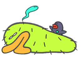 cactus feary, oui-oui sticker #2822383