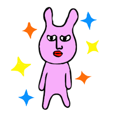The rabbit which the manager drew