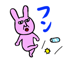 The rabbit which the manager drew sticker #2822616