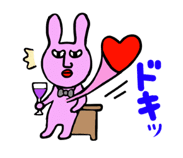 The rabbit which the manager drew sticker #2822627
