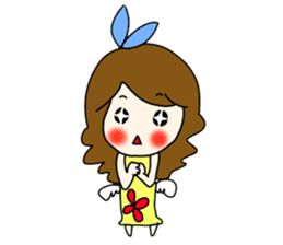 Lovely Angel of Monkeykung sticker #2822731