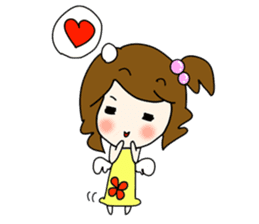 Lovely Angel of Monkeykung sticker #2822733