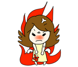 Lovely Angel of Monkeykung sticker #2822738