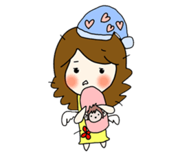 Lovely Angel of Monkeykung sticker #2822740