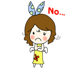 Lovely Angel of Monkeykung sticker #2822743