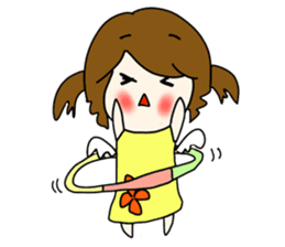 Lovely Angel of Monkeykung sticker #2822744