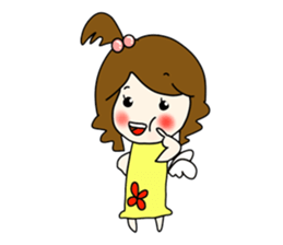 Lovely Angel of Monkeykung sticker #2822745